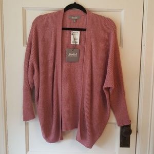 NWT Pink Slouchy Sweater